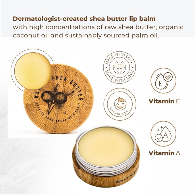 Shea Butter Lip Balm | Baume à Lèvres