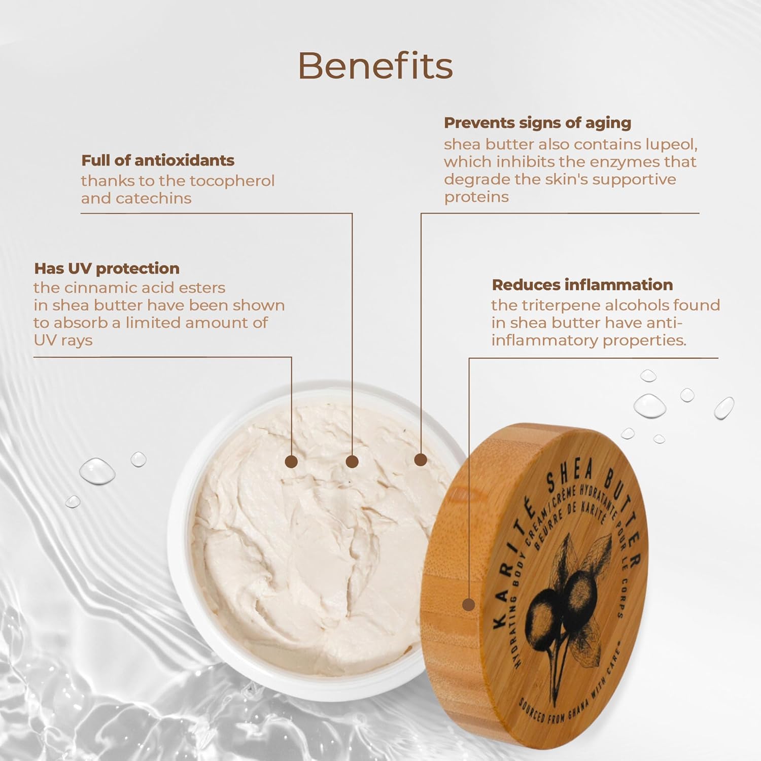 Shea Butter Body Cream | Crème Corps MINI (1.7 fl oz)