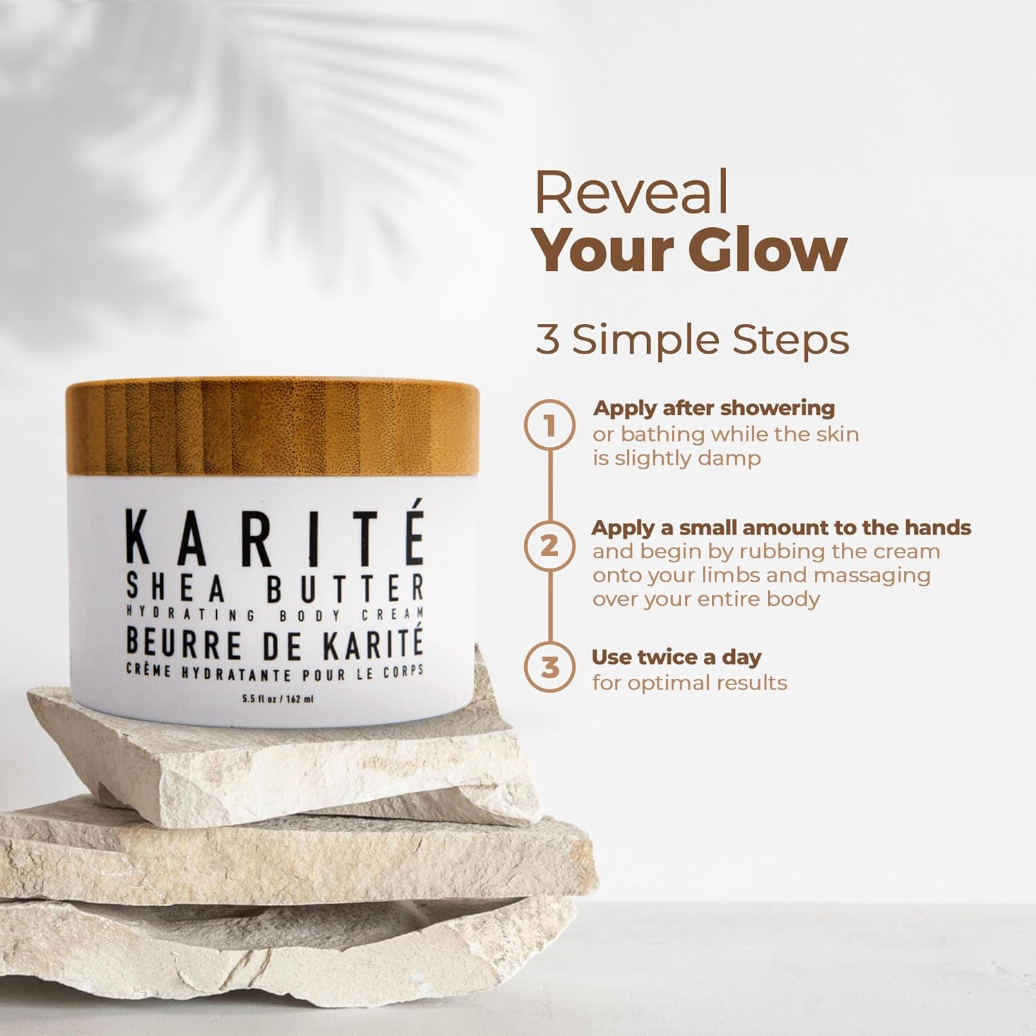 Shea Butter Body Cream | Crème Corps MINI (1.7 fl oz)