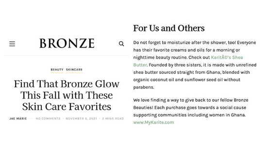 Find That Bronze Glow This Fall with These Skin Care Favorites